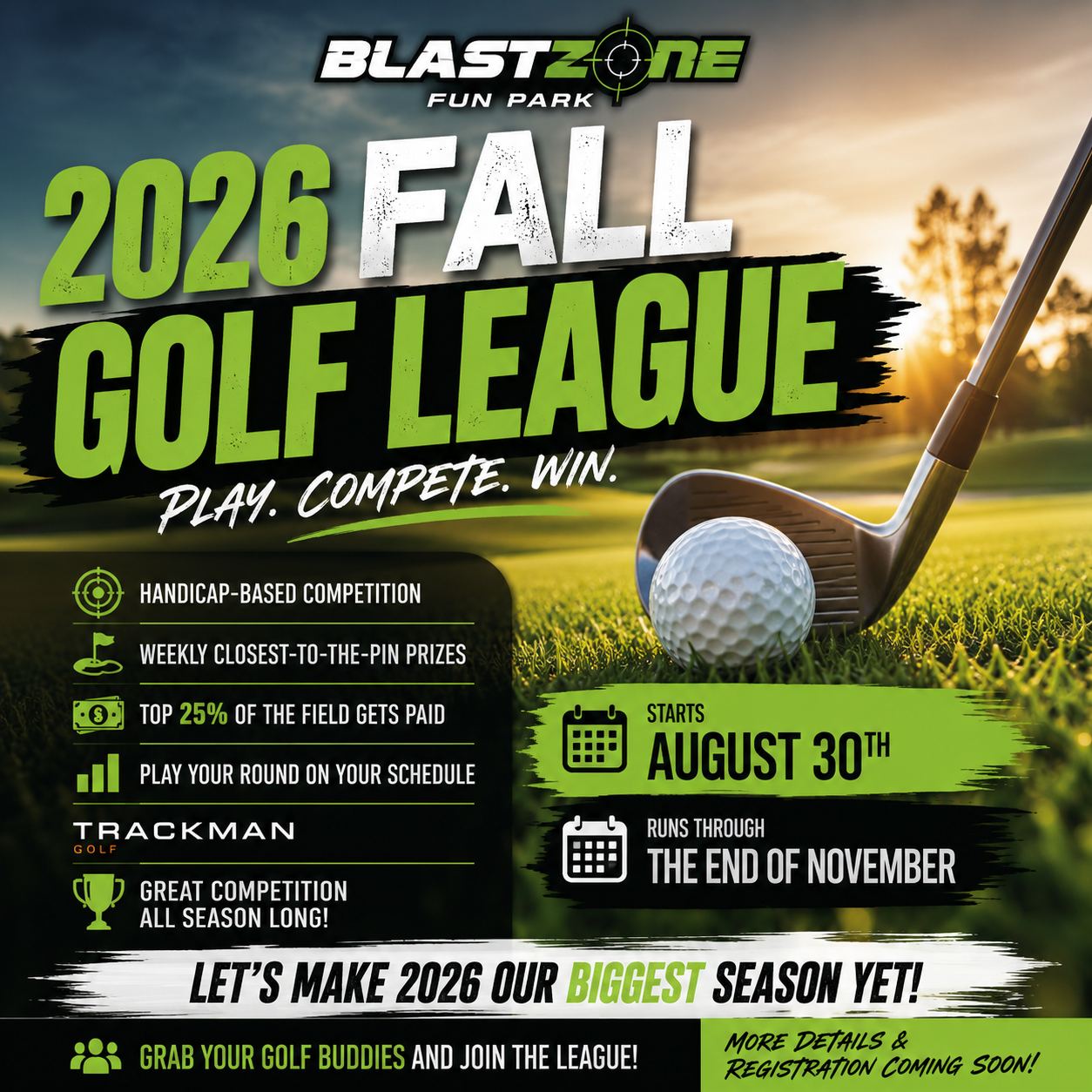 2026 Fall Golf League