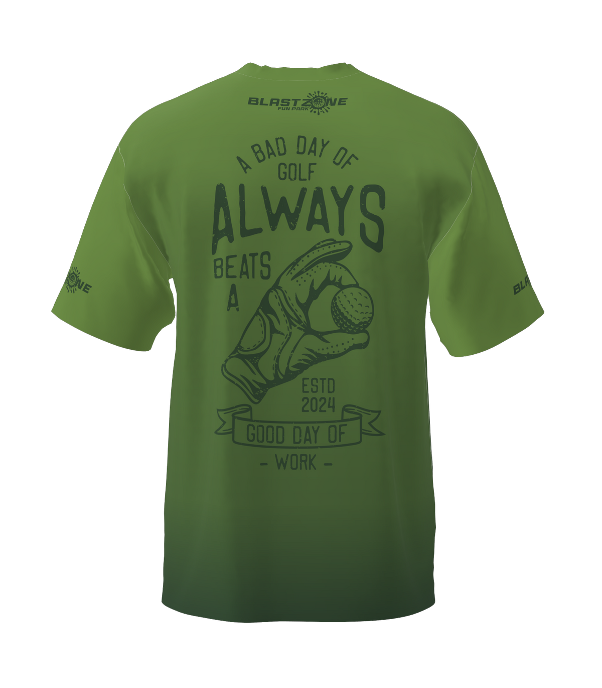Never A Bad Day - Dri Fit T Shirt-Never A Bad Day - Dri Fit T Shirt
