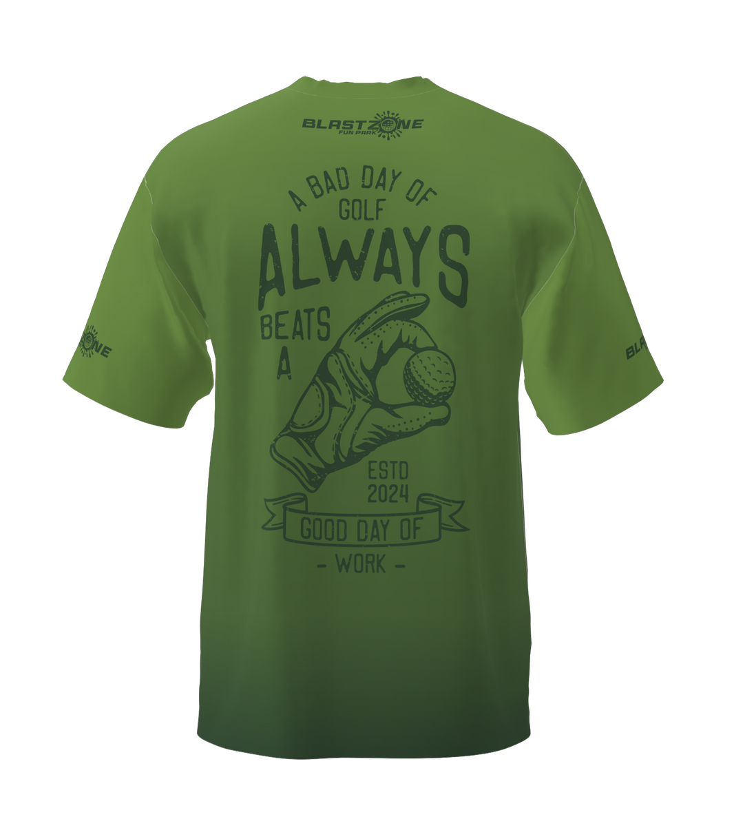 Never A Bad Day - Dri Fit T Shirt-Never A Bad Day - Dri Fit T Shirt