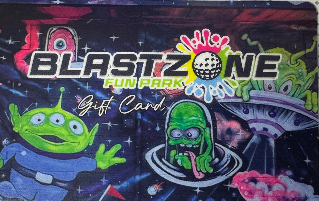 BlastZone Fun Park Gift Card